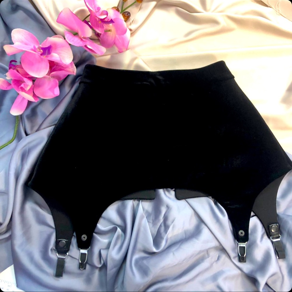 Custom made double sided corset basque belt XS/S